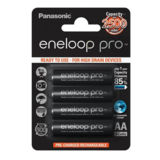 Аккумулятор R6 Panasonic Eneloop Pro BK-3HCDE/4BE, AA/(HR6), 2500mAh, LSD Ni-MH, блистер 4шт