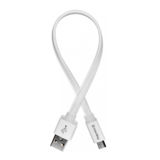 Кабель USB 2.0 Micro - 0.25 м ColorWay AM/Micro-B, белый (CW-CBUM-MUM25W)