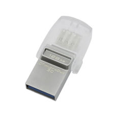 USB3.1/Type C Flash Drive 128GB Kingston DataTraveler MicroDuo 3C (DTDUO3C/128GB)