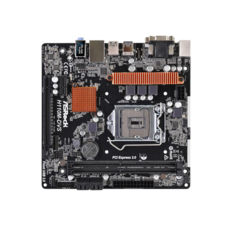 . ASRock 1151 H110M-DVS H110 2DDR4 DVI/VGA, 4xSATA3, 1xPCI-E 16x, 1xPCI-E 1x, 4xUSB3.1/6xUSB2.0, mATX