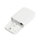 Точка доступа MikroTik wAP AC1600 White (RBwAPG-5HacT2HnD) (720MHz/64Mb, 802.11a/n/ac, 1х1000Мбит, 2дБи, всепогодный белый корпус)