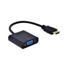 - STLab HDMI male (PC/laptop) - VGA F(Monitor),  U-990 black (PC/laptop/XBOX360/PS3/PS4/STB)