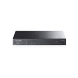 Коммутатор TP-LINK T1500G-10PS (TL-SG2210P) 8x1GE/8xPoE 53W, 2x1GE/SFP, JetStream
