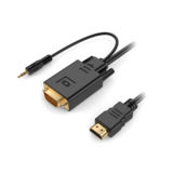 Адаптер-перетворювач Cablexpert A-HDMI-VGA-03-6 HDMI в VGA и стерео-аудио 1,8м