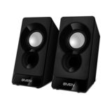 Акустична система 2.0 SVEN 300 (black) 2*3W speaker, USB