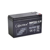 Батарея для ДБЖ 12В 7.5Ач Matrix NP7.5-12 151*65*94mm