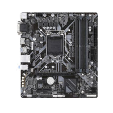 . Gigabyte 1151 B360M DS3H 	4xDDR4(64 (2666 )/HDMI-DVI-D-VGA/1xPCI-E3.0x16/1xPCI-E3.0x1/1xPCI-E3.0x4/M.2/4xUSB3.1/MicroATX
