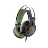 Навушники ігрові Bloody J437 (Army Green) з мікрофоном, неонова підсвітка 7цветов