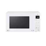 Мікрохвильова піч LG MS2336GIH, 23л, 1000Вт, сенсорна, внутрішнє покриття Easy Clean, технологія Smart Inverter, функція домашній йогурт, дверцята відкриваються за ручку, скло/ білий