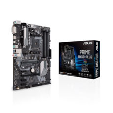 . AM4 ASUS PRIME B450-PLUS B450, 4DDR4, DVI/HDMI, 1xM.2, 2xPCI-E 16x, 3xPCI-E 1x, ALC887-VD2, RAID, 6xUSB3.1/8xUSB2.0, 6xSATA3,  ATX  