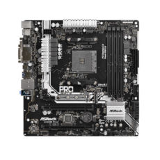 . ASRock AM4 A320M Pro4 R2.0, A320, 4DDR4, VGA/DVI/HDMI, 4xSATA3, 1xM.2, 2xPCI-E 16x, 1xPCI-E 1x, ALC892, RTL8111GR, 7xUSB3.1/6xUSB2.0,  mATX
