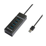 Хаб-юсб 2.0 Grand-X Travel 4 порти USB3.0 (GH-412)