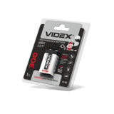 Акумулятор 6HR61 Videx КРОНА!!! 300mAh blister/1pc 12/96
