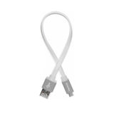 Кабель USB 2.0 Type-C - 0.25 м ColorWay 2.4 А, білий (CW-CBUC001-WH)