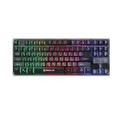  REAL-EL Gaming TKL Backlit 8710 USB Black  