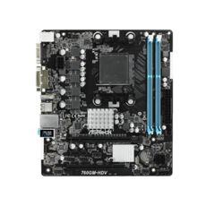 . AM3+ ASRock 760GM-HDV,  760G/SB710, 2DDR3, VGA/DVI/HDMI, 1xPCI-E 16x, 1xPCI-E 1x, 1xPCI, 4xSATA2, RTL8111H, 8xUSB2.0, Radeon 3000 , mATX