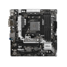 . ASRock AM4  X370M Pro4 X370, 4DDR4, CrossFireX,  VGA/DVI/HDMI, 2xM.2, 2xPCI-E 16x, 1xPCI-E 1x, ALC892, RTL8111GR, 7xUSB3.1/4xUSB2.0 , 4xSATA3,     mATX