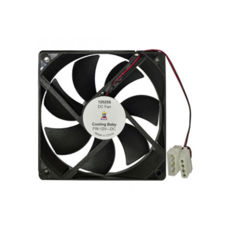  120 mm Cooling Baby 12025 PWM 120x120x25 HB, 12, 0,30 17.6-31.3, 300100--140010%/, 4-pin PWM   