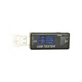 Вимірювач потужності USB EnerGenie EG-EMU-03 Індикація напруги, струму порту, температури, часу заряду, потужності, енергії