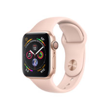  Apple Watch 40mm Series 4 Pink Sand Sport Band Gold Alluminium (MU682)