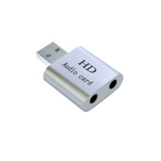   USB Dynamode USB-SOUND7-ALU silver USB 8 (7.1)   3D  