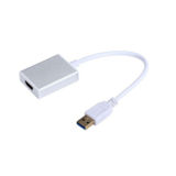 Адаптер Dynamode USB 3.0 - HDMI female разрешение 1920*1080 (USB 3.0), 800*600 (USB 2.0), алюминий (для подключения ноутбука или компьютера с USB-выходом к HDMI-входу TV, монитора или проектора, поддерживает до 6 мониторов, разрешение 480P/576P/720P/1080P, диск с драйверами в комплекте, поддержикает Win 10/8.1/8)
