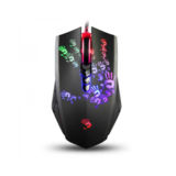 Миша A4Tech A60A Bloody, Activated 100-4000 DPI, металеві ніжки, чорна