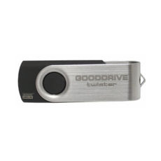 USB Flash Drive 8 Gb Goodram UTS2 (Twister) Black (UTS2-0080K0R11) 