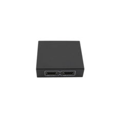 Cпліттер HDMI 2-port, metal case, чорний, коробка.