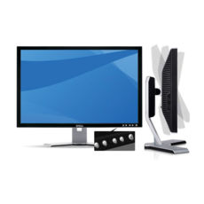  22" Dell  2208WFP 1680 x 1050 TN 16.10 VGA + DVI Silver ..