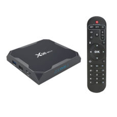   IPTV HQ-Tech X96Max, 64bit Amlogic S905X2 Quad-core ARM Cortex-A53 2GHz CPU, 2GB LPDDR4 RAM, 16GB eMMC ROM, Android 8.1.0, H.265/HEVC, UHD 8K@75Hz, Wi-Fi 802.11n, Ethernet 100MB, HDMI, AV Out, 2xUSB, TF, no BT, ,   IR