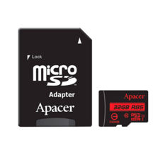  ' 32 GB microSDHC Apacer UHS-I Class10 R85MB/s (AP32GMCSH10U5-R)