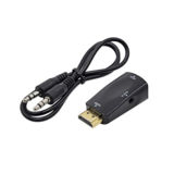 Адаптер-перетворювач STLab U-991 HDMI male - VGA F (аудио-кабель в комплекті)