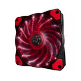 Вентилятор 120 mm Frime Iris LED Fan 15LED Red (FLF-HB120R15), 120x120x25mm