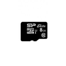  ' 8 GB microSD SILICON POWER Elite UHS-I   (SP008GBSTHBU1V10)
