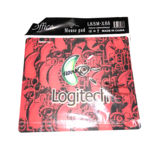 Килимок LOGITECH X88 RED, НЕ ПРОШИТИЙ, размер (30-25cm) - NE