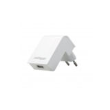Зарядний пристрій USB 220В EnerGenie EG-UC2A-02-W 2.1A, білий