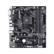 . AM4 Gigabyte GA-AB350M-DS3H V2, B350, 4DDR4, DVI/HDMI, 1xM.2, 2xPCI-E 16x, 1xPCI-E 1x, ALC887, RTL8111H, 6xUSB3.1/8xUSB2.0, CrossFire, 4xSATA3, mATX