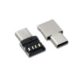 Адаптер Lapara компактный OTG USB 2.0 Female - Type-C Male