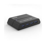 Хаб-юсб USB 3.1 STLab U-1690 4хUSB-Type-A, с БП 5V/2A, пластик, чорний (интерфейс USB 3.1 Gen2 поддерж. скорость передачи данных до 10 Гбит/сек, обратно совместим с USB3.1 Gen1 (USB3.0), USB2.0, USB1.1 устр-ми)