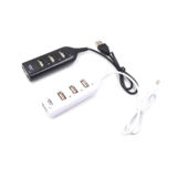 Хаб-юсб V.2,0 CABLE-HQ H4, 4-port, белый, блистер