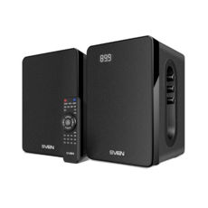   2.0 SVEN SPS-710 (black)   2x20 , Bluetooth, USB flash, SD, 