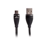 Кабель USB 2.0 Micro - 1.0 м Cablexpert CCPB-M-USB-11BK, премиум, 2.4А, оплетка, чорний, блістер