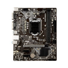 . MSI 1151 H310M PRO-VD H310, 2DDR4 , VGA, DVI, 1xPCIEx16, 2xPCIEx1, 4xSATA III/7.1CH/4xUSB2.0, 2xUSB3.1/ TypeA, GBLAN, VGA, DVI, Audio mATX 
