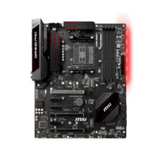 . MSI AM4 X470 Gaming Pro ,  X470, 4DDR4, CrossFire, DVI-D/HDMI, 2xM.2, 2xPCI-E 16x, 1xPCI-E 16x, 3xPCI-E 1x, ALC892, 8111H, 10xUSB3.1/6xUSB2.0, 6xSATA3,  RAID 0/1/10, ATX