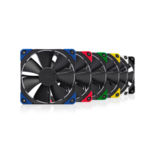 Вентилятор 120 mm Noctua NF-F12PWM CHROMAX BLACK SWAP для корпуса 120x120x25мм SSO2 300-1500об/мин