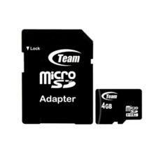  ' 4 Gb MicroSDHC Team Class 10 (TUSDH4GCL1003)