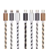 Кабель USB 2.0 Micro - 1.0 м REDDAX RDX-325, ЧЕРНЫЙ, круглый кабель с тканевой оплеткой, метал штекер, коробка.