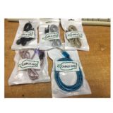 Кабель USB 2.0 Micro - 0.90 м CABLE-HQ LUX, тканевая оплетка, золотой, пакет.(V2)