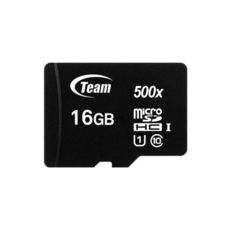  ' 16 Gb microSDHC UHS-I Class 10 Team Black (TUSDH16GCL10U02)  